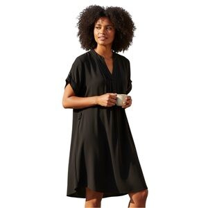 Zenobia Black Short Sleeve Plus Size Cocktail Dress size 1XL